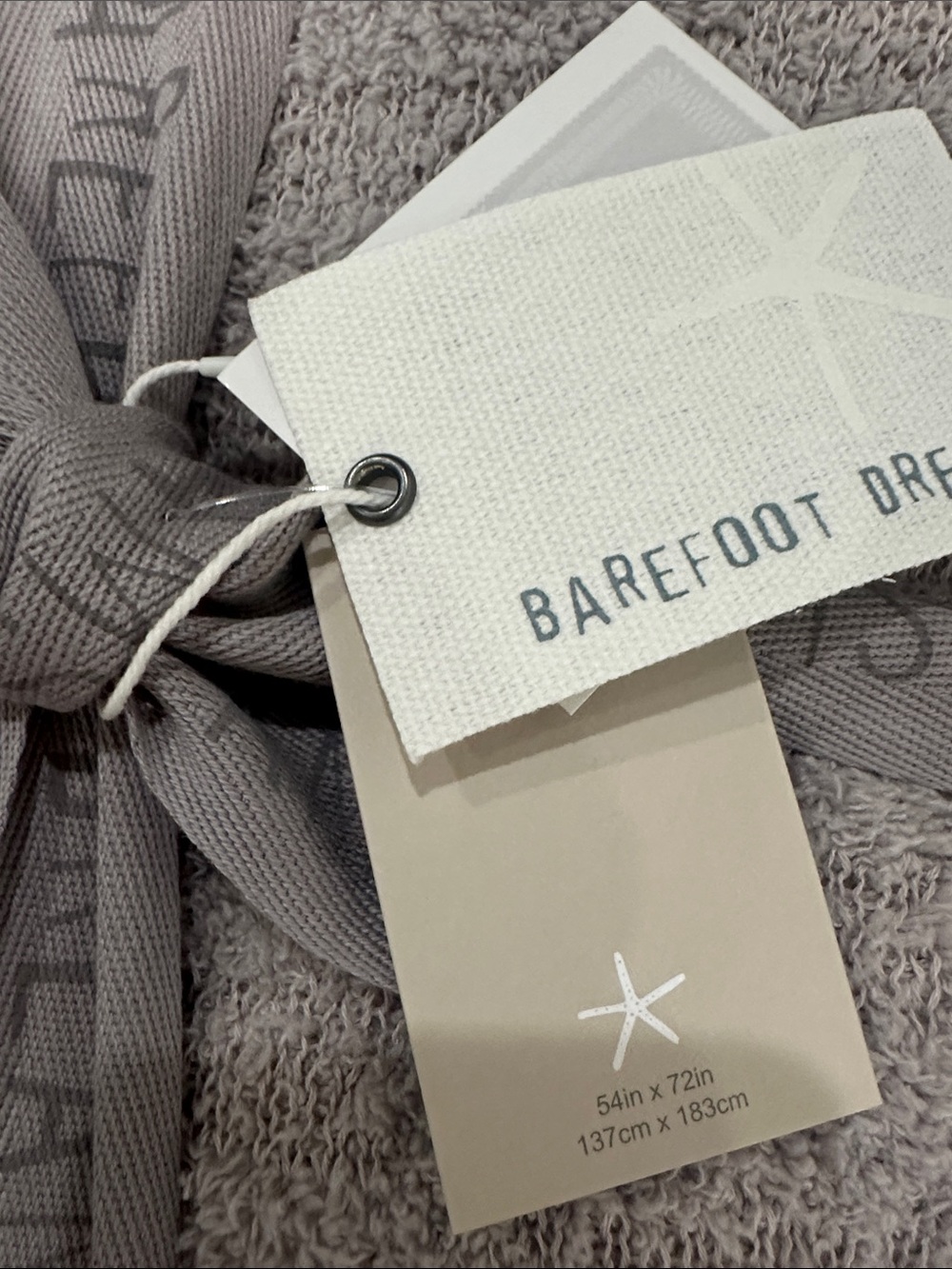 Barefoot Dreams Cozy Chic Throw Blanket in Light Gray NWT - Picture 2 of 6